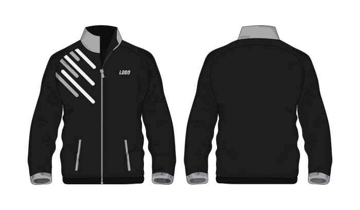 Contoh desain coach jacket